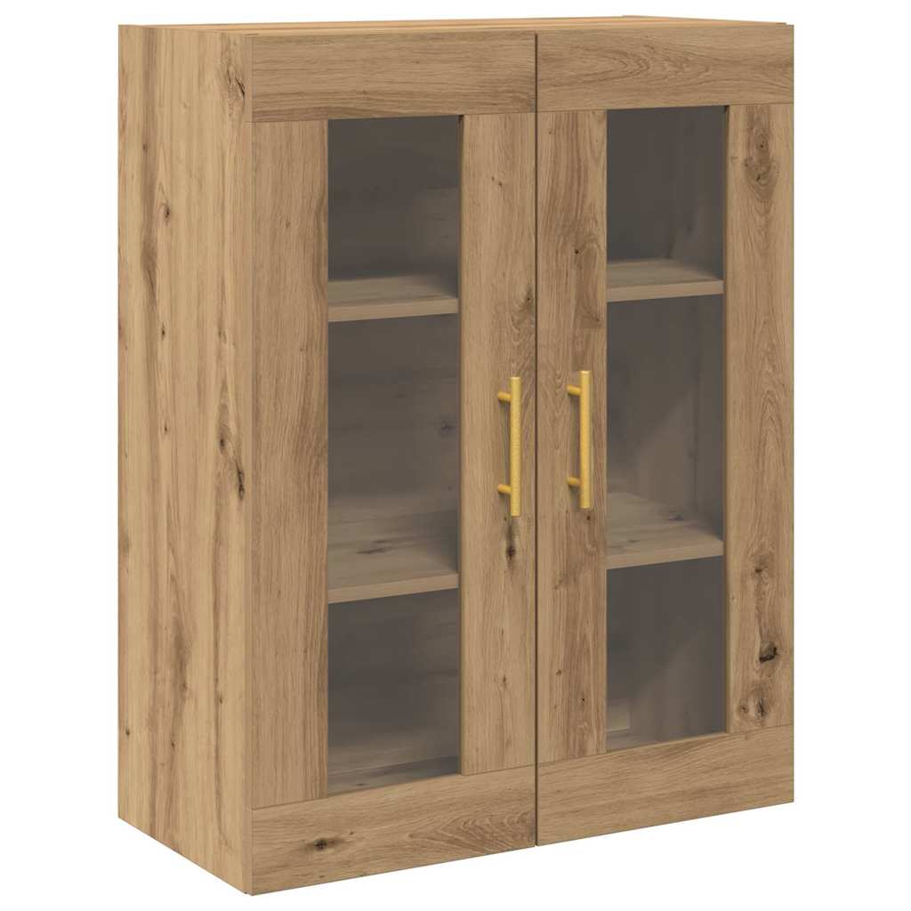vidaXL Highboard 2 pcs Artisan Oak Επεξεργασμένο ξύλο