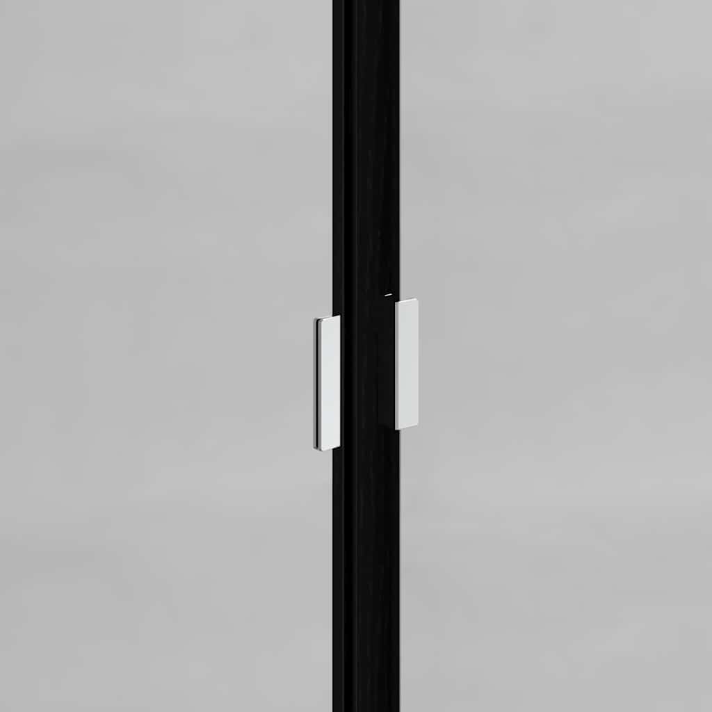 vidaXL Σετ Ντουλαπιών Μπάνιου 2 pcs Μαύρη Οξυά Επεξεργασμένο ξύλο