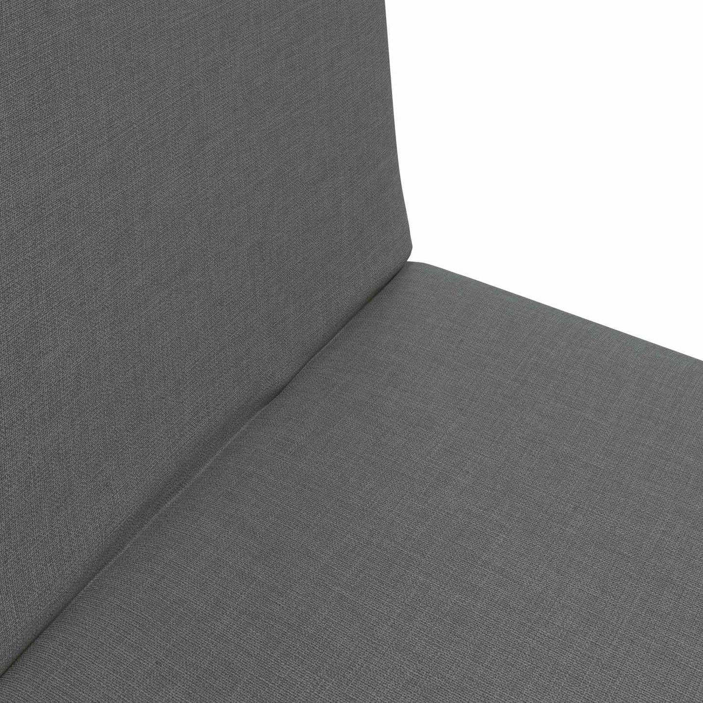 vidaXL Καρέκλα Δαπέδου Σκούρο Γκρι 54 x 64 x 59 εκ. ύφασμα