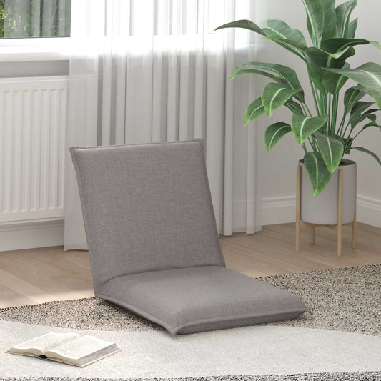 vidaXL Καρέκλα Δαπέδου Taupe 54 x 64 x 59 εκ. ύφασμα