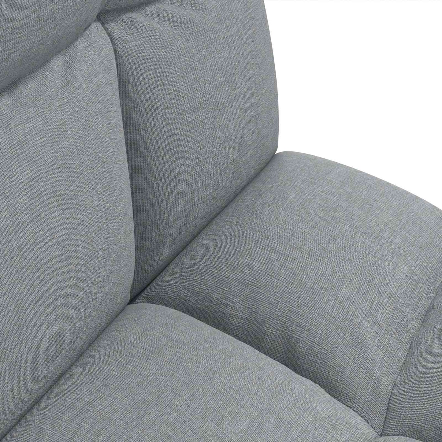 vidaXL Καρέκλα Δαπέδου Ανοιχτό γκρι 50 x 61 x 57 εκ ύφασμα