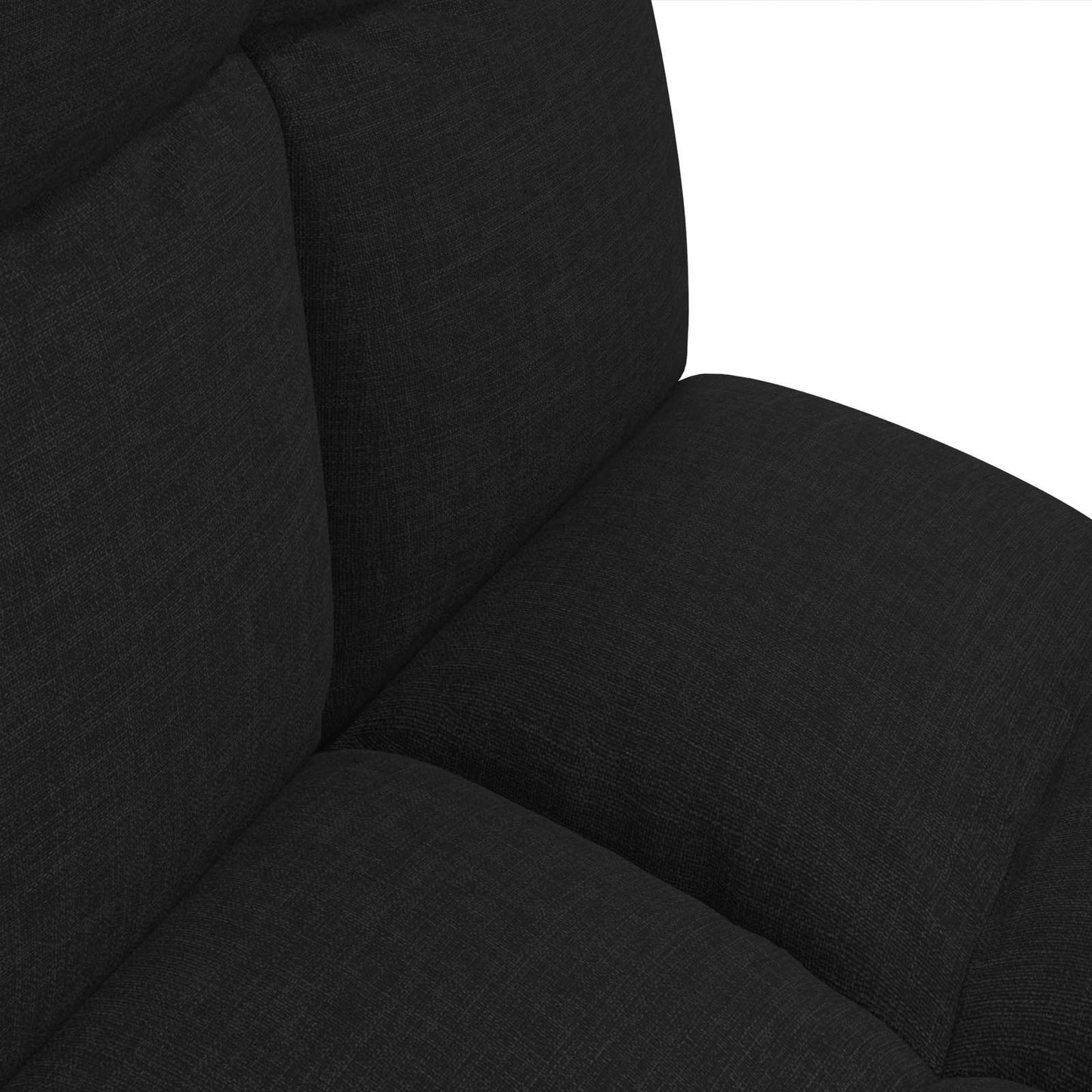vidaXL Καρέκλα Δαπέδου Μαύρο 50 x 61 x 57 εκ ύφασμα