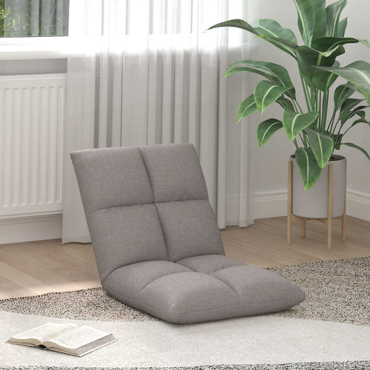 vidaXL Καρέκλα Δαπέδου Taupe 50 x 61 x 57 εκ ύφασμα