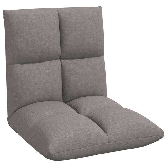vidaXL Καρέκλα Δαπέδου Taupe 50 x 61 x 57 εκ ύφασμα