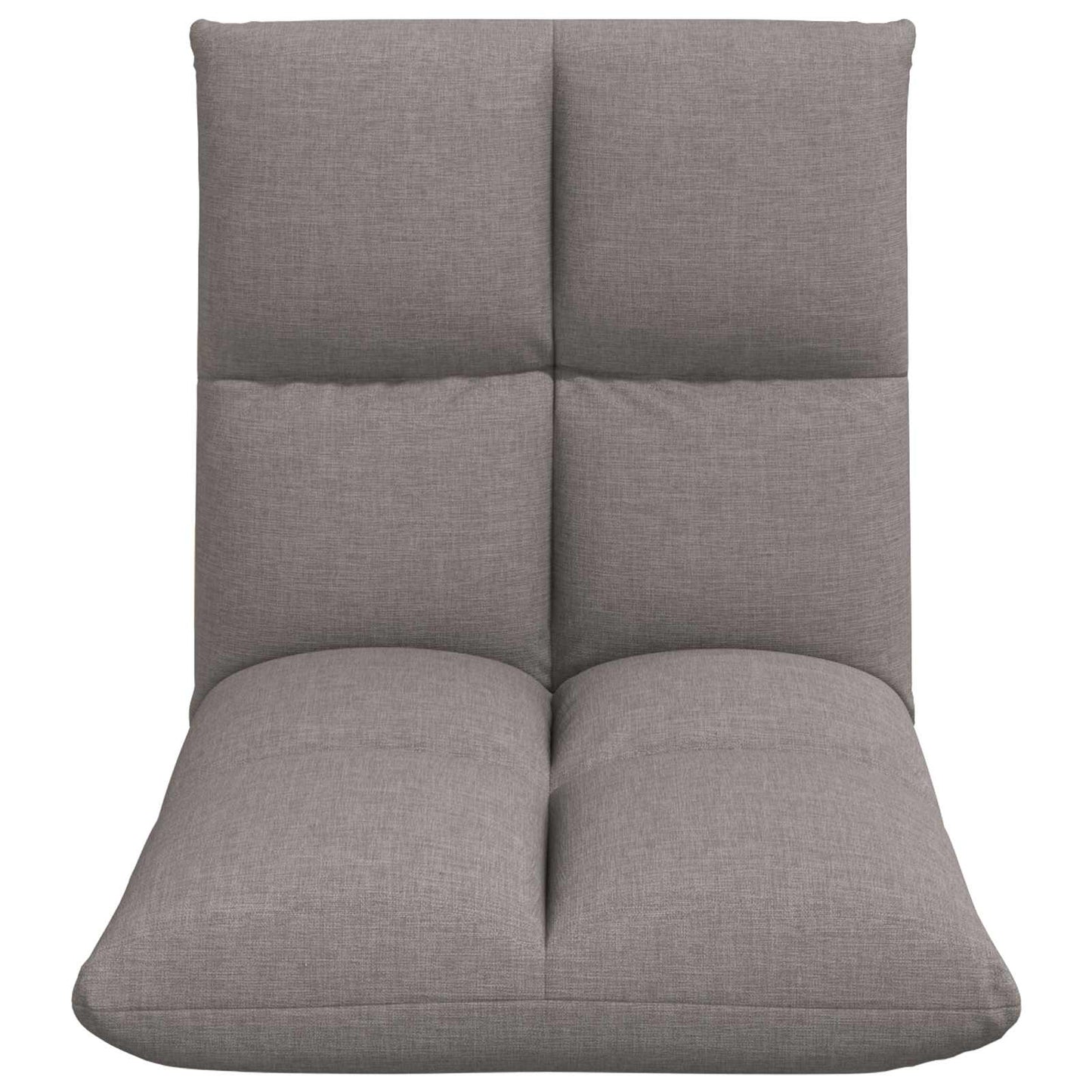 vidaXL Καρέκλα Δαπέδου Taupe 50 x 61 x 57 εκ ύφασμα