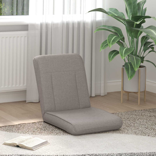 vidaXL Καρέκλα Δαπέδου Taupe 50 x 73 x 60 εκ ύφασμα