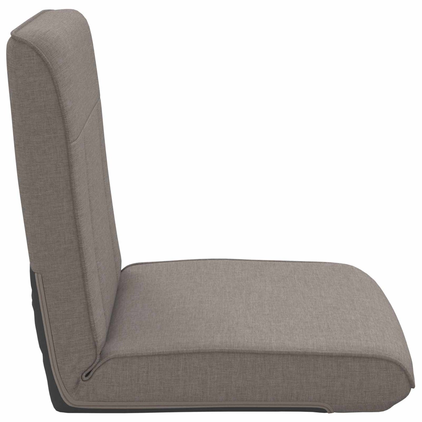 vidaXL Καρέκλα Δαπέδου Taupe 50 x 73 x 60 εκ ύφασμα