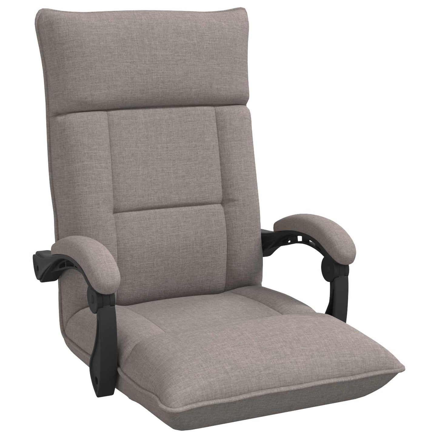 vidaXL Καρέκλα Δαπέδου Taupe 66 x 66 x 80 εκ ύφασμα