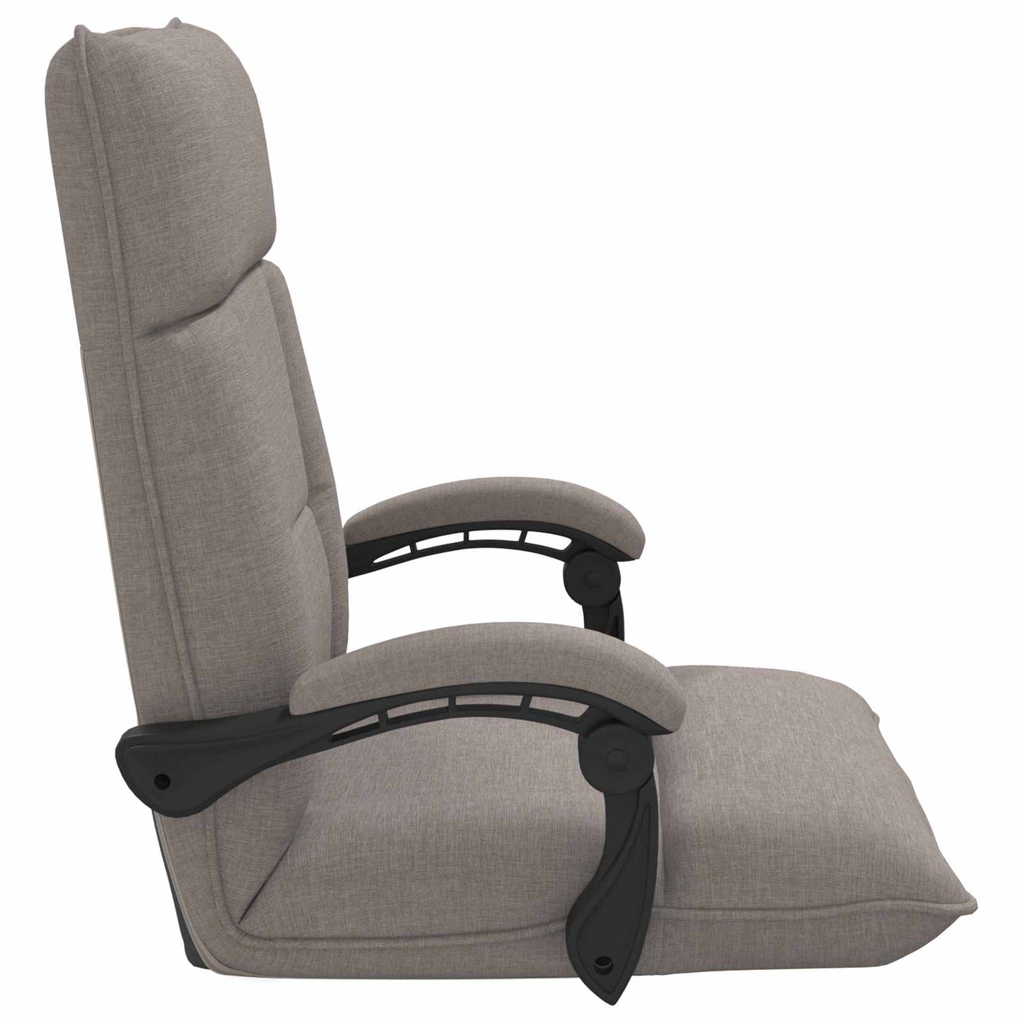 vidaXL Καρέκλα Δαπέδου Taupe 66 x 66 x 80 εκ ύφασμα