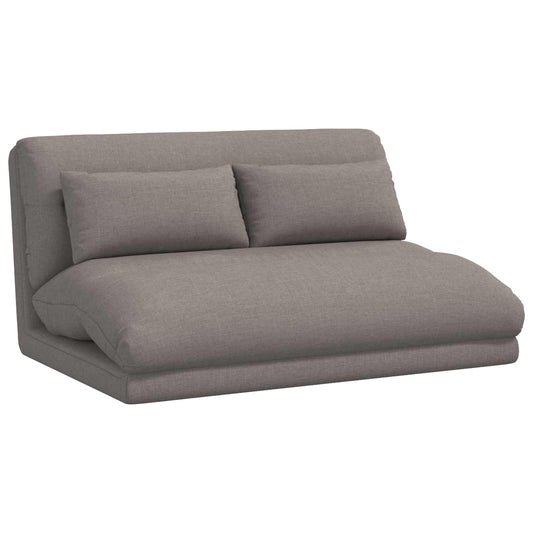 vidaXL Καρέκλα Δαπέδου Taupe 110 x 82 x 55 εκ ύφασμα