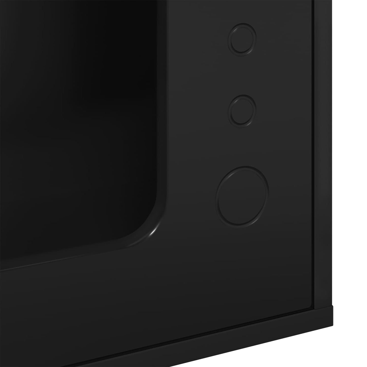 vidaXL Σπίτι Γάτας Μαύρο 51 x 30 x 42,5 εκ Επεξεργασμένο ξύλο