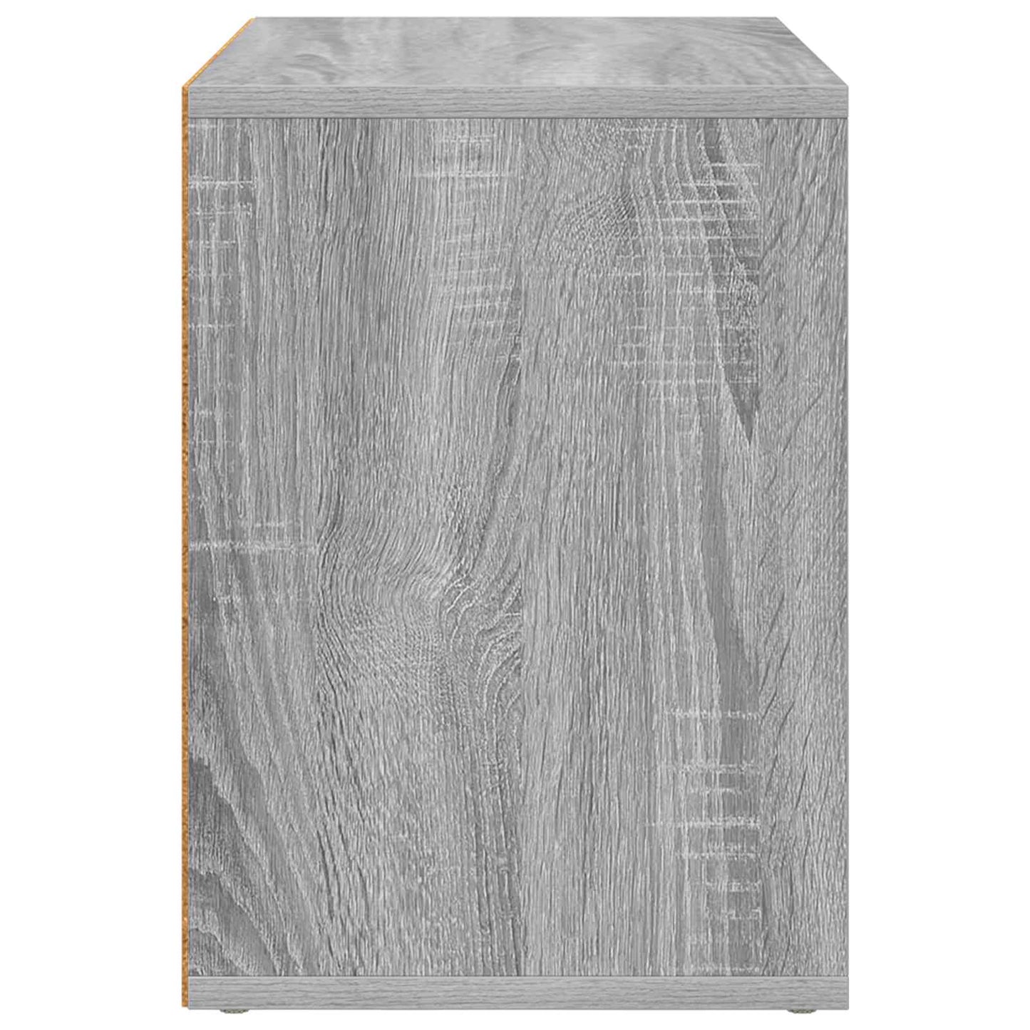 vidaXL Σπίτι Γάτας Γκρίζο Σονομα 51 x 30 x 42,5 εκ Επεξεργασμένο Ξύλο