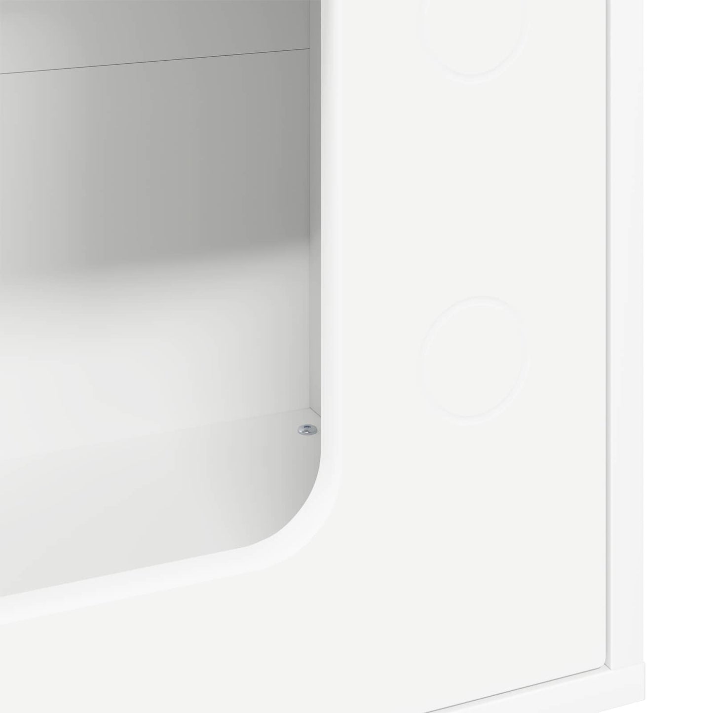 vidaXL Σπίτι Γάτας Λευκό 51 x 30 x 52 εκ. Επεξεργασμένο ξύλο