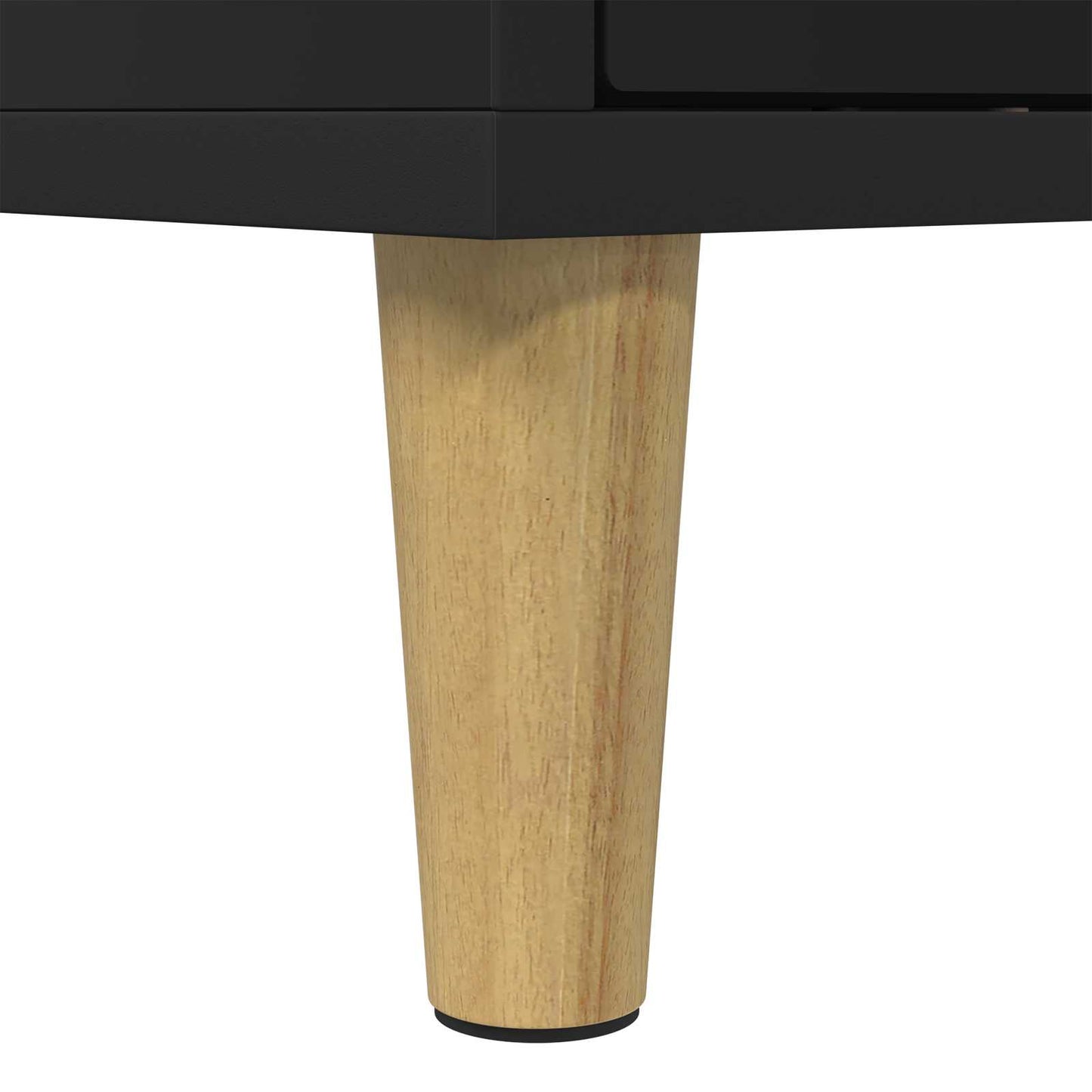 vidaXL Σπίτι Γάτας Μαύρο 51 x 30 x 52 εκ. Επεξεργασμένο ξύλο