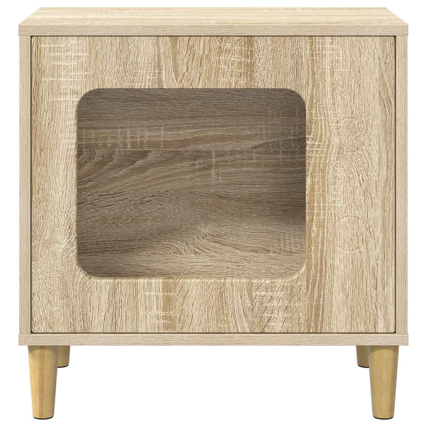 vidaXL Σπίτι Γάτας Σονόμα 51 x 30 x 52 εκ. Επεξεργασμένο ξύλο