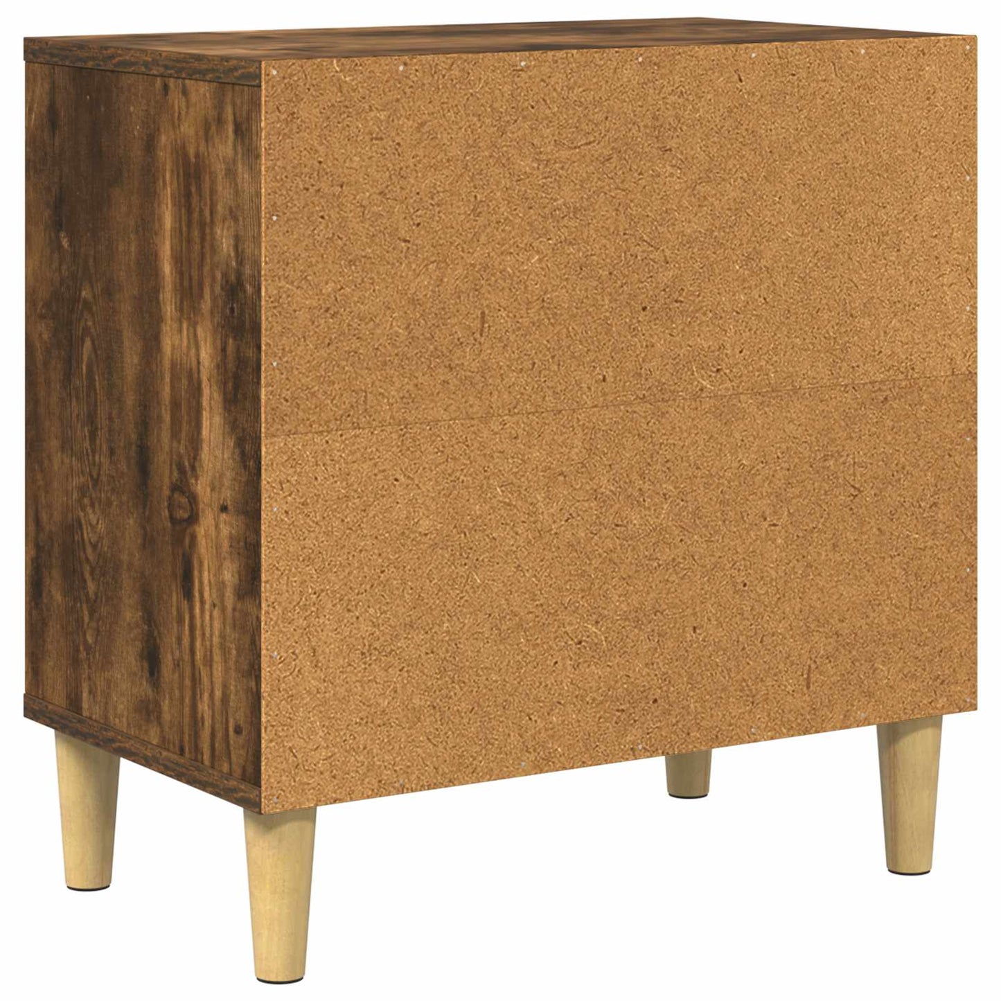 vidaXL Σπίτι Γάτας Καπνιστό Δρύς 51 x 30 x 52 εκ. Επεξεργασμένο ξύλο