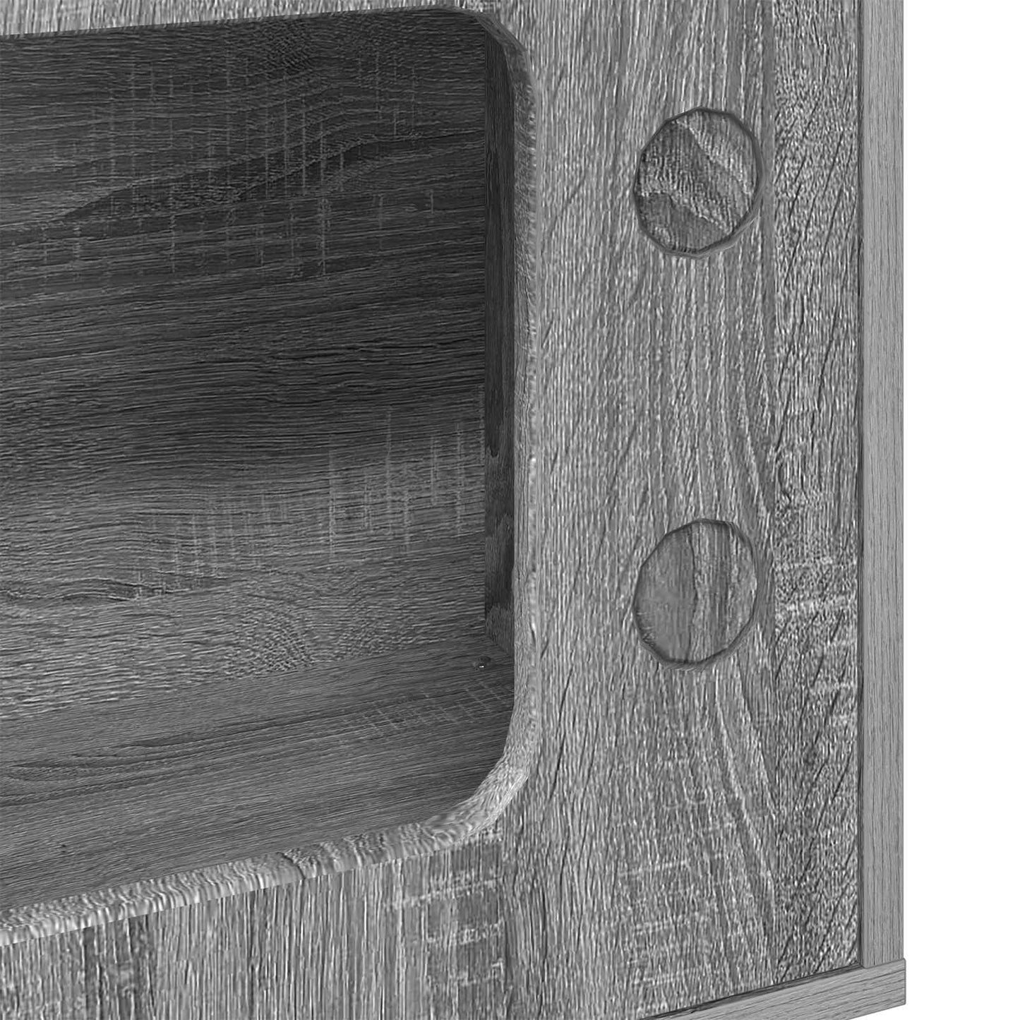 vidaXL Σπίτι Γάτας Γκρίζο Σονομα 51 x 30 x 52 εκ. Επεξεργασμένο ξύλο