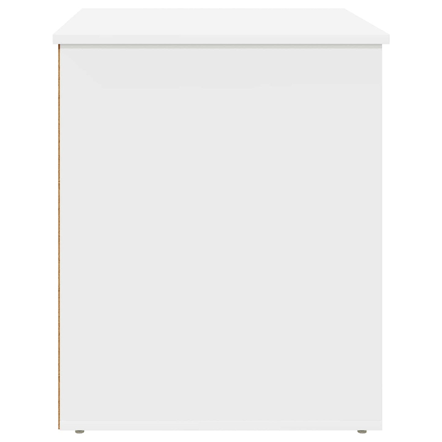 vidaXL Σπίτι Γάτας Λευκό 53 x 52 x 62 εκ Επεξεργασμένο ξύλο