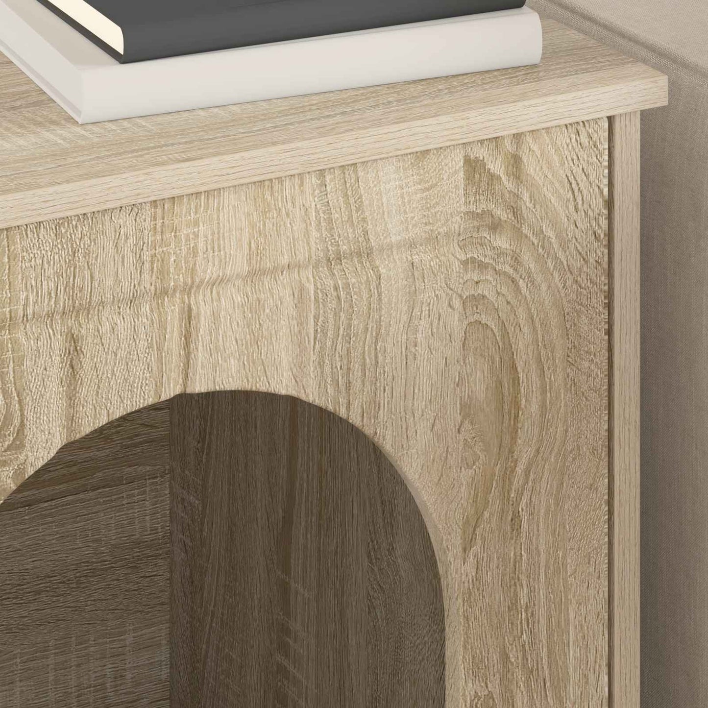 vidaXL Σπίτι Γάτας Σονόμα 53 x 52 x 62 εκ Επεξεργασμένο Ξύλο