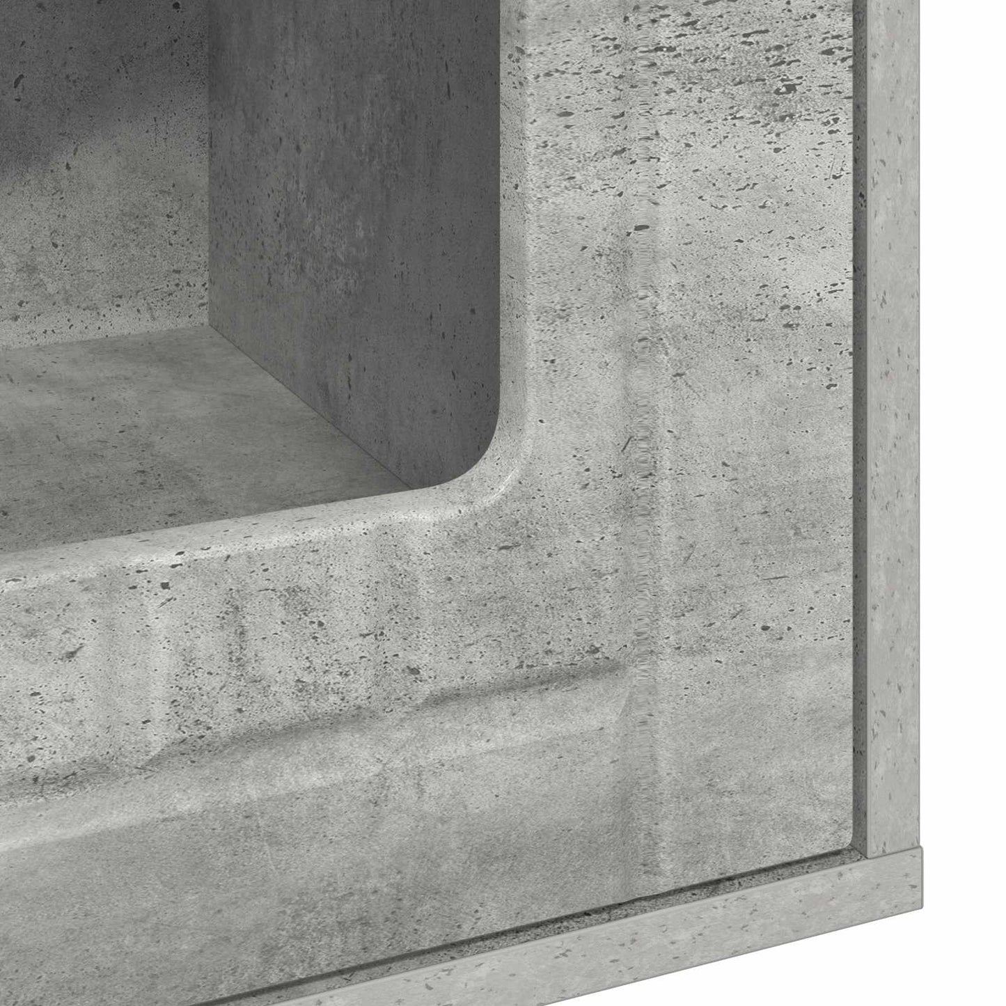 vidaXL Σπίτι Γάτας Σκυρόδεμα 53 x 52 x 62 εκ Επεξεργασμένο Ξύλο
