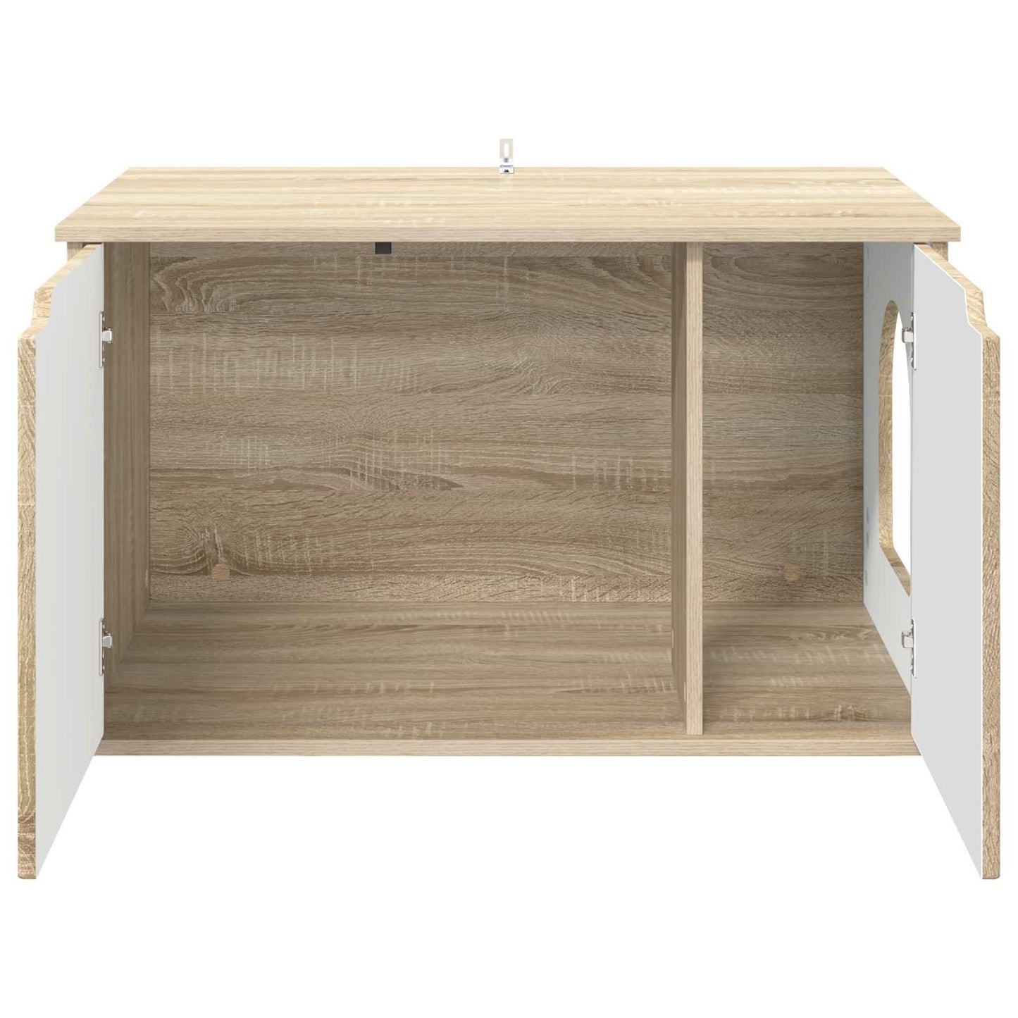 vidaXL Σπίτι Γάτας Σονόμα 85 x 55 x 50,5 εκ Επεξεργασμένο Ξύλο