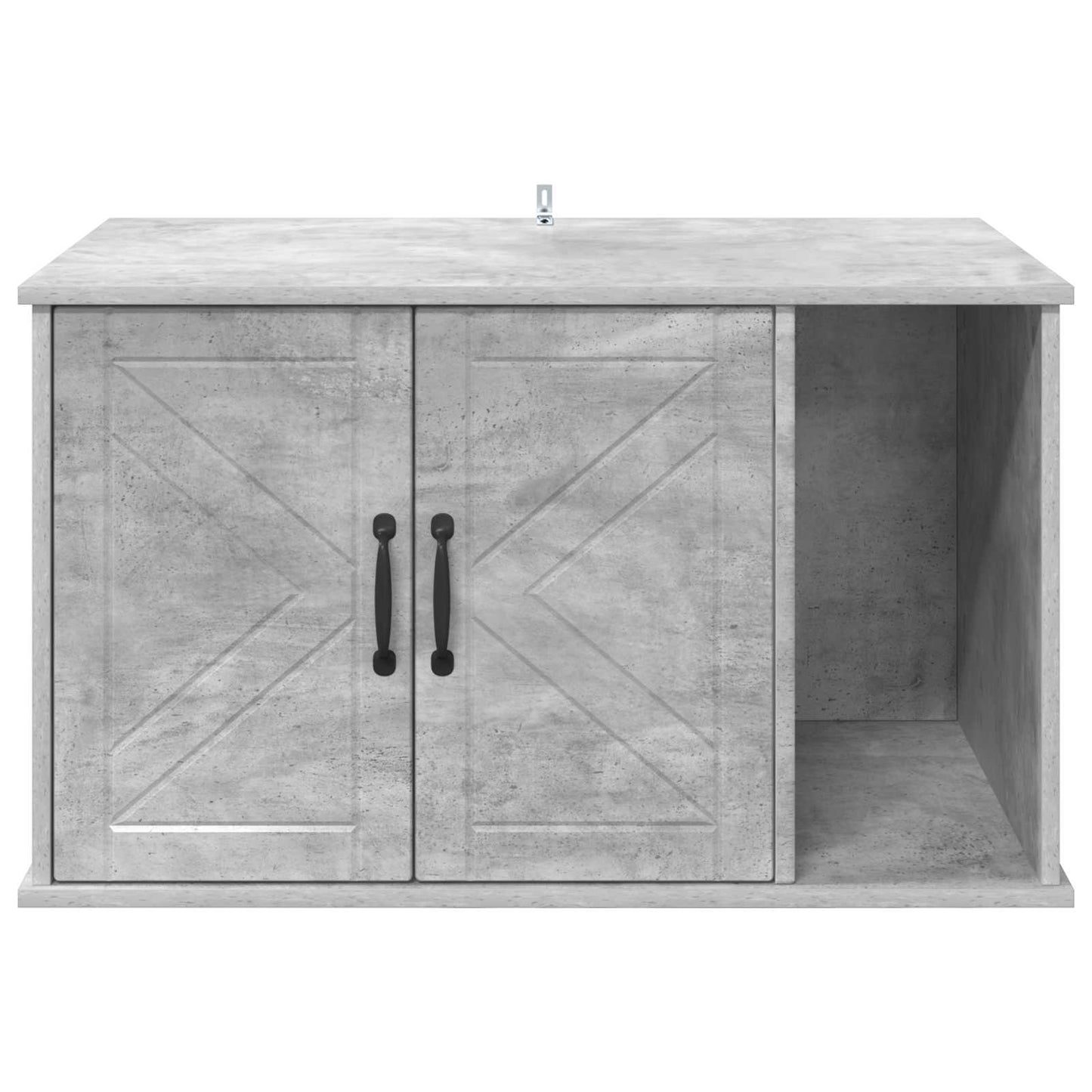 vidaXL Σπίτι Γάτας Σκυρόδεμα 85 x 55 x 50,5 εκ. Επεξεργασμένο Ξύλο