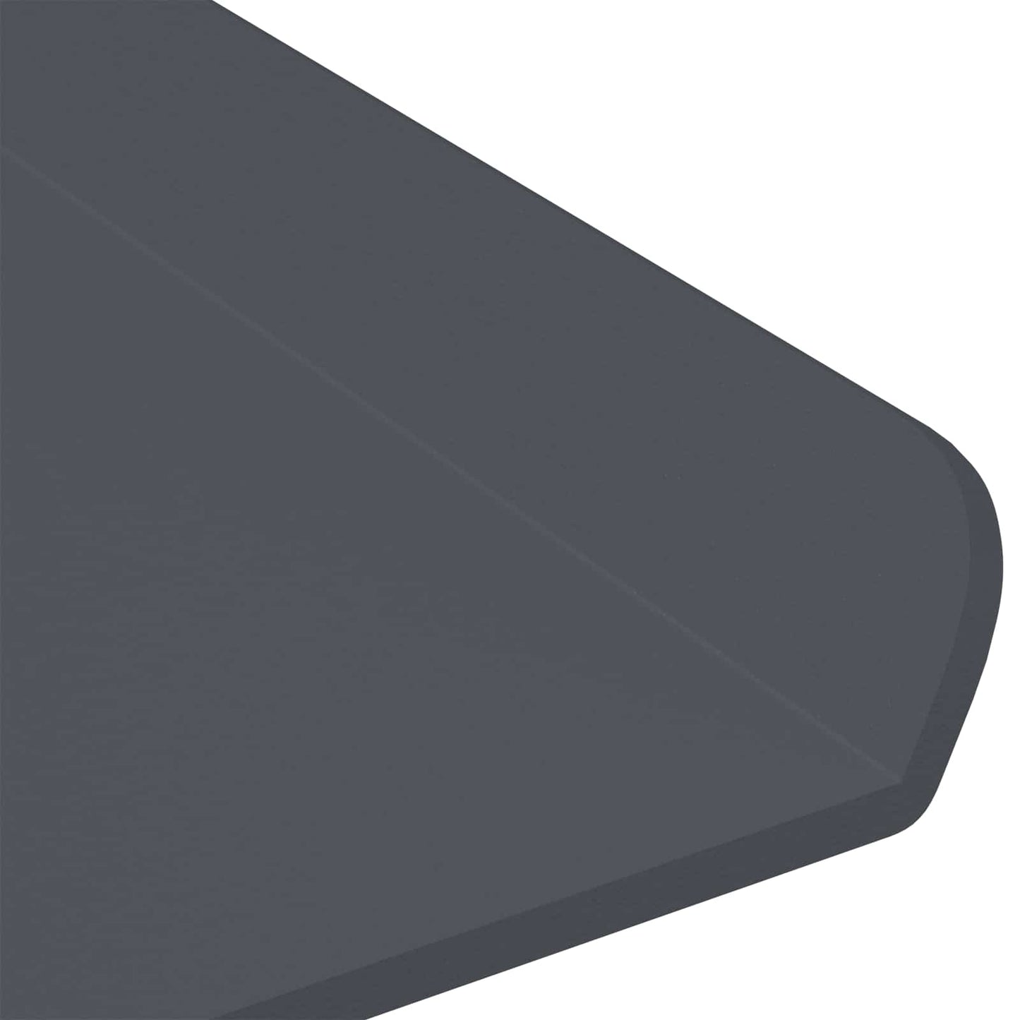 vidaXL Πλωτό ράφι Επιτοίχιο 3 τμχ. Ανθρακί 40 x 9 x 2,5 εκ Ατσάλι