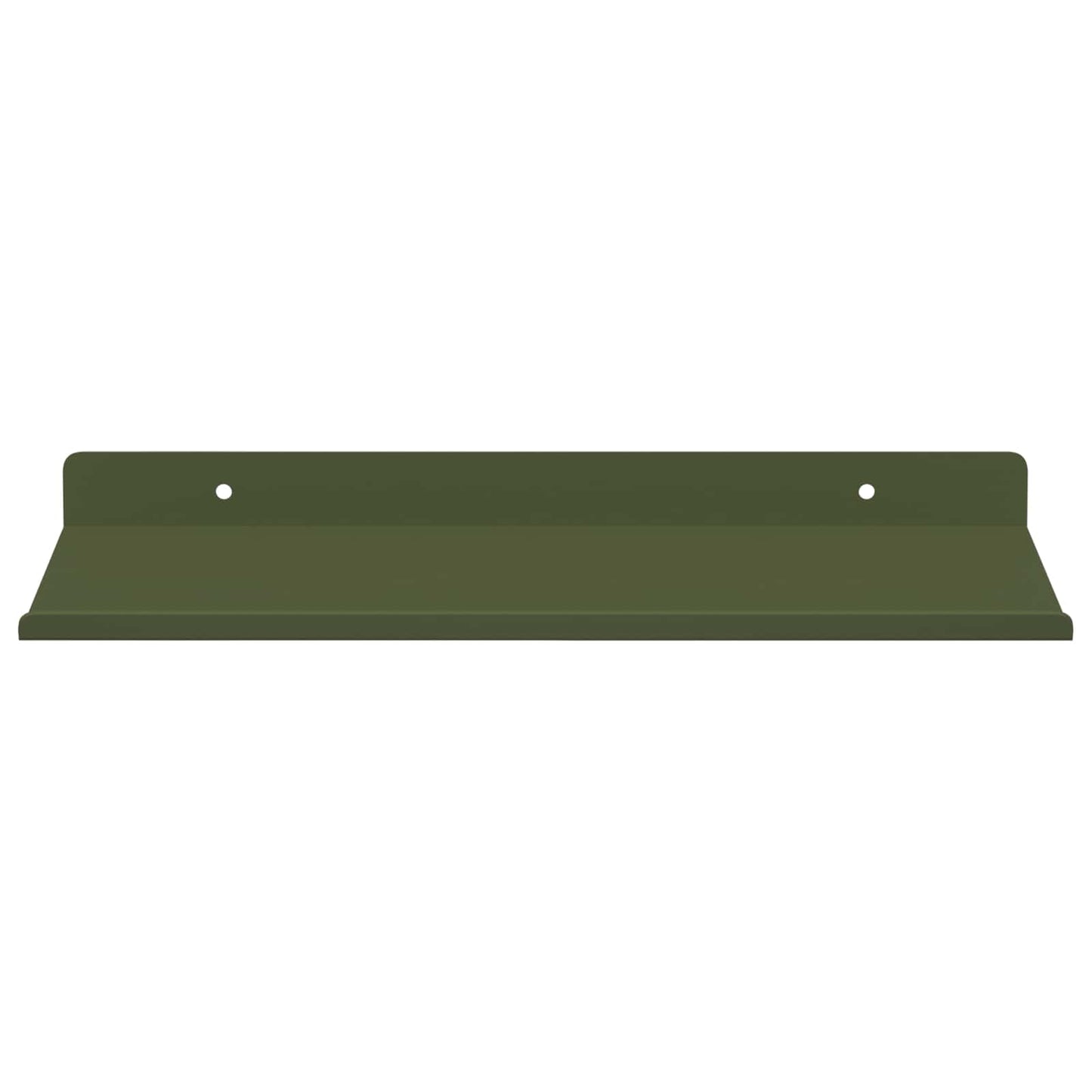 vidaXL Πλωτό ράφι Επιτοίχιο 4 τμχ. Ελιά Πράσινη 30 x 18 x 2,5 εκ