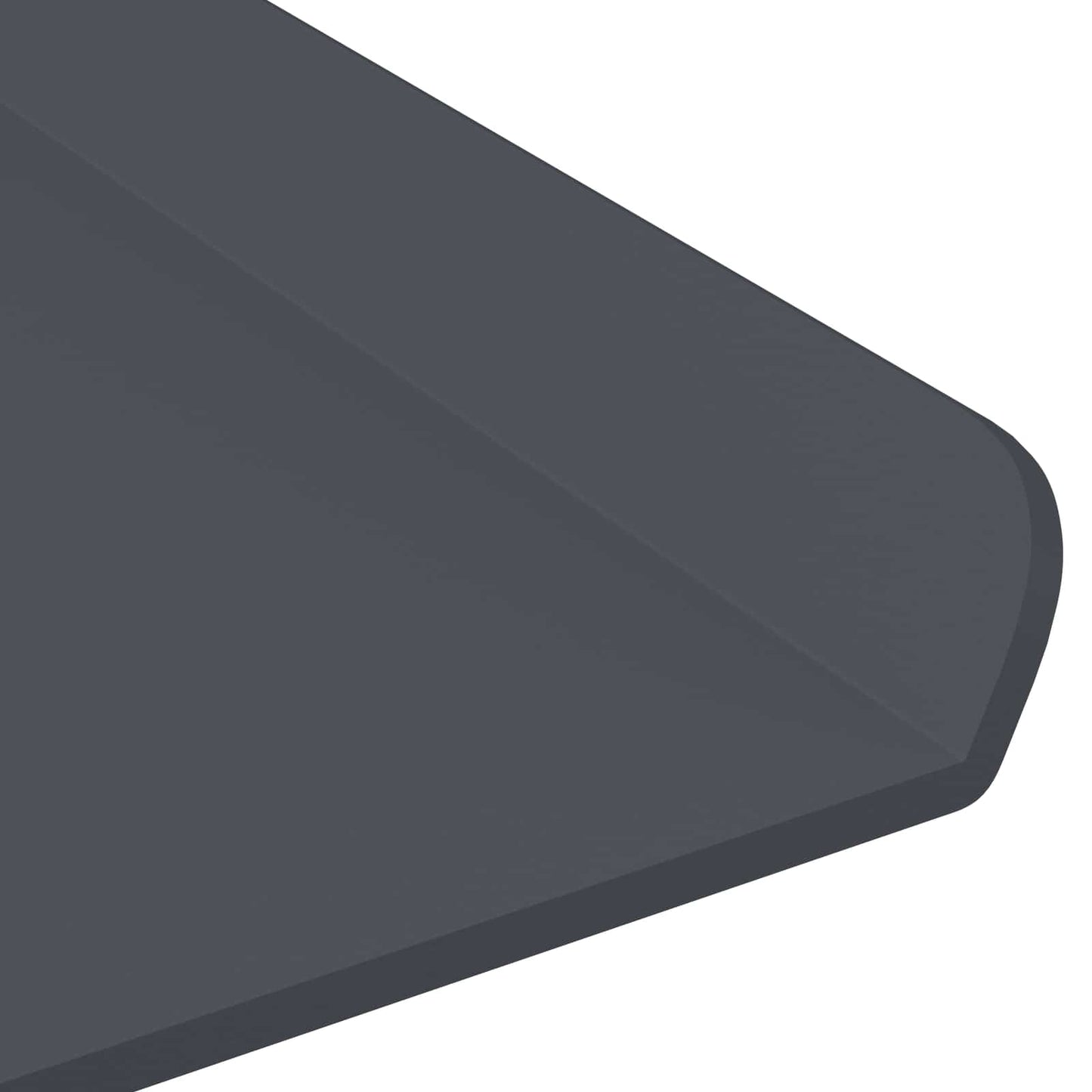 vidaXL Πλωτό ράφι Επιτοίχιο 4 τμχ. Ανθρακί 40 x 18 x 2,5 εκ. Ατσάλι