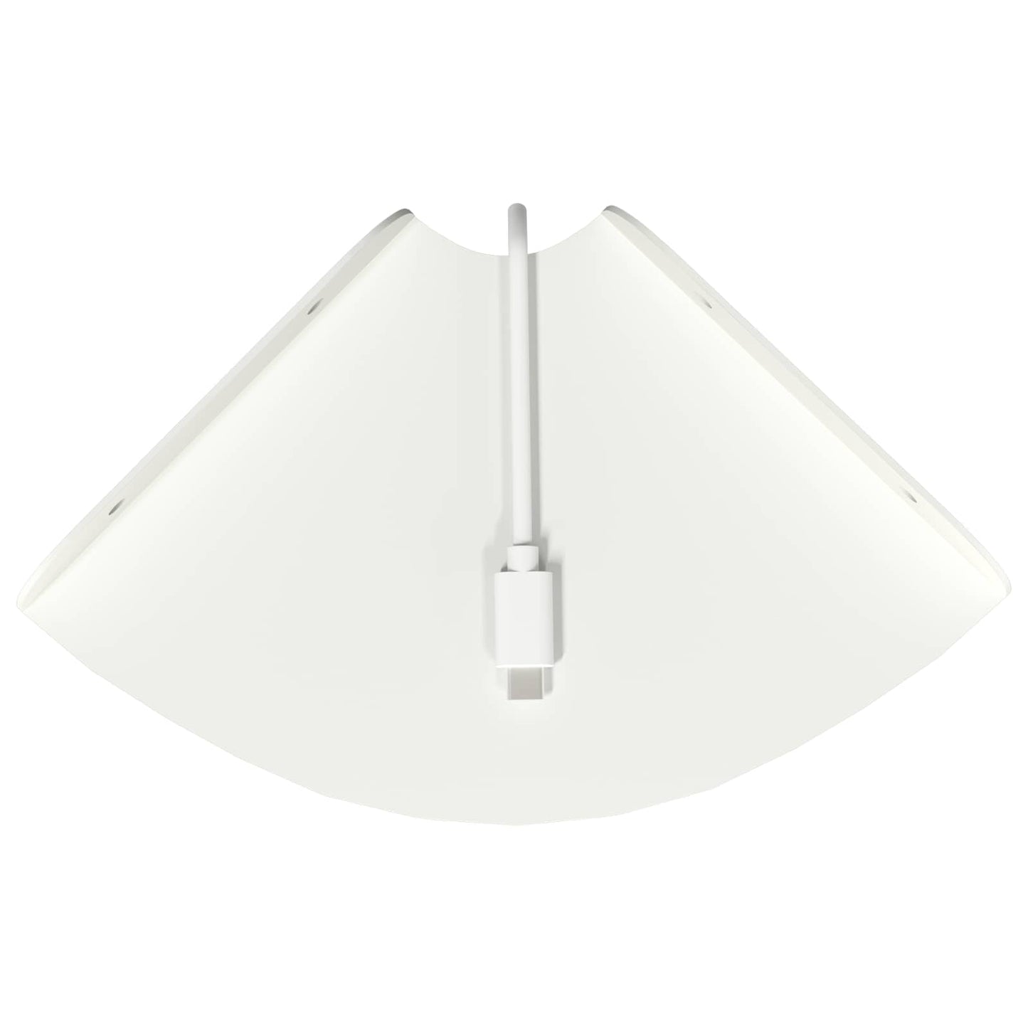 vidaXL Floating Ράφι Γωνίας Γωνιακή βάση 4 τμχ. Λευκός 15 x 15 x 2 εκ.