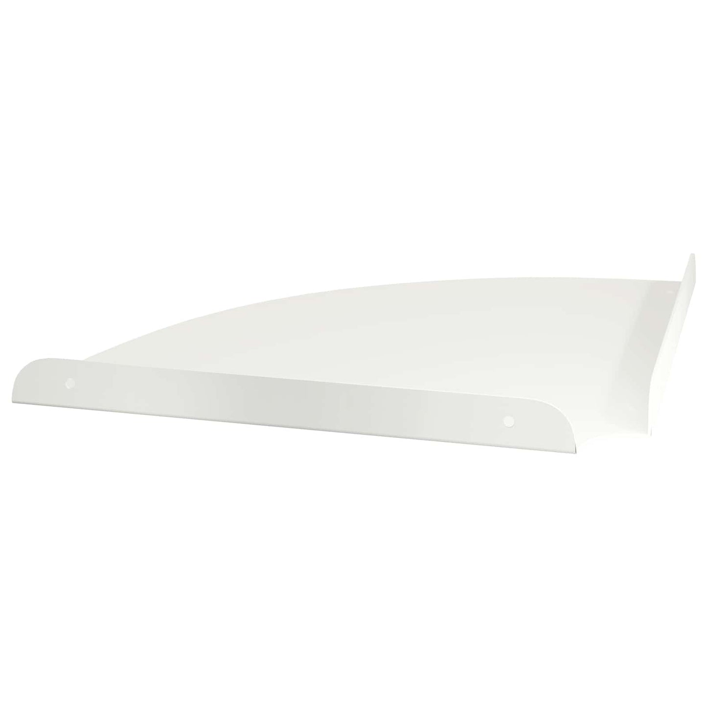 vidaXL Floating Ράφι Γωνίας Γωνιακή βάση 4 τμχ. Λευκός 30 x 30 x 2 εκ.