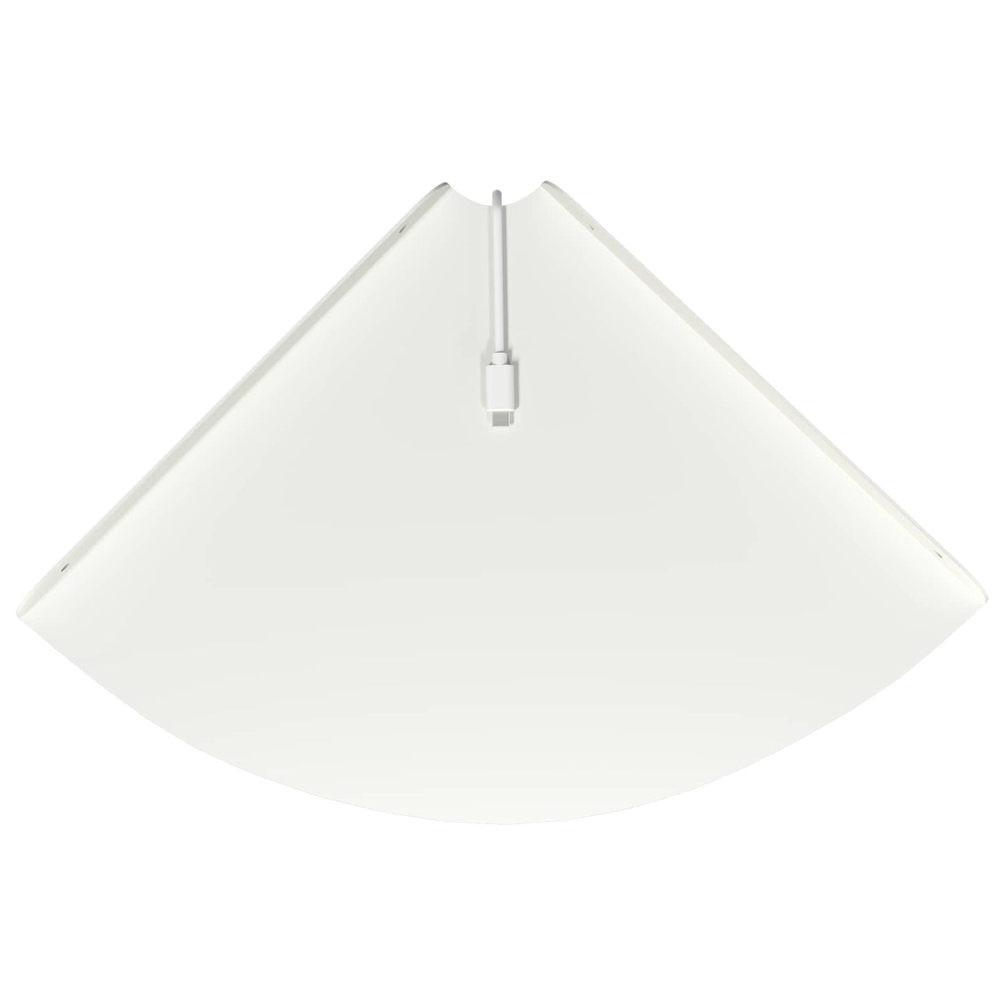 vidaXL Floating Ράφι Γωνίας Γωνιακή βάση 4 τμχ. Λευκός 30 x 30 x 2 εκ.