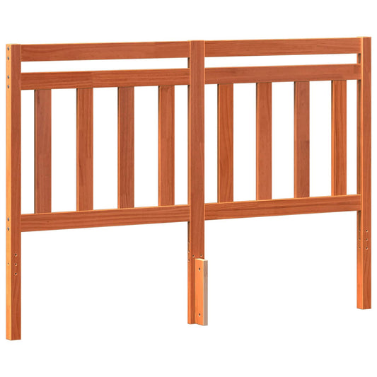 vidaXL Κεφαλάρι με κεφαλάρι Κερωτό καφέ 155,5 x 100 cm