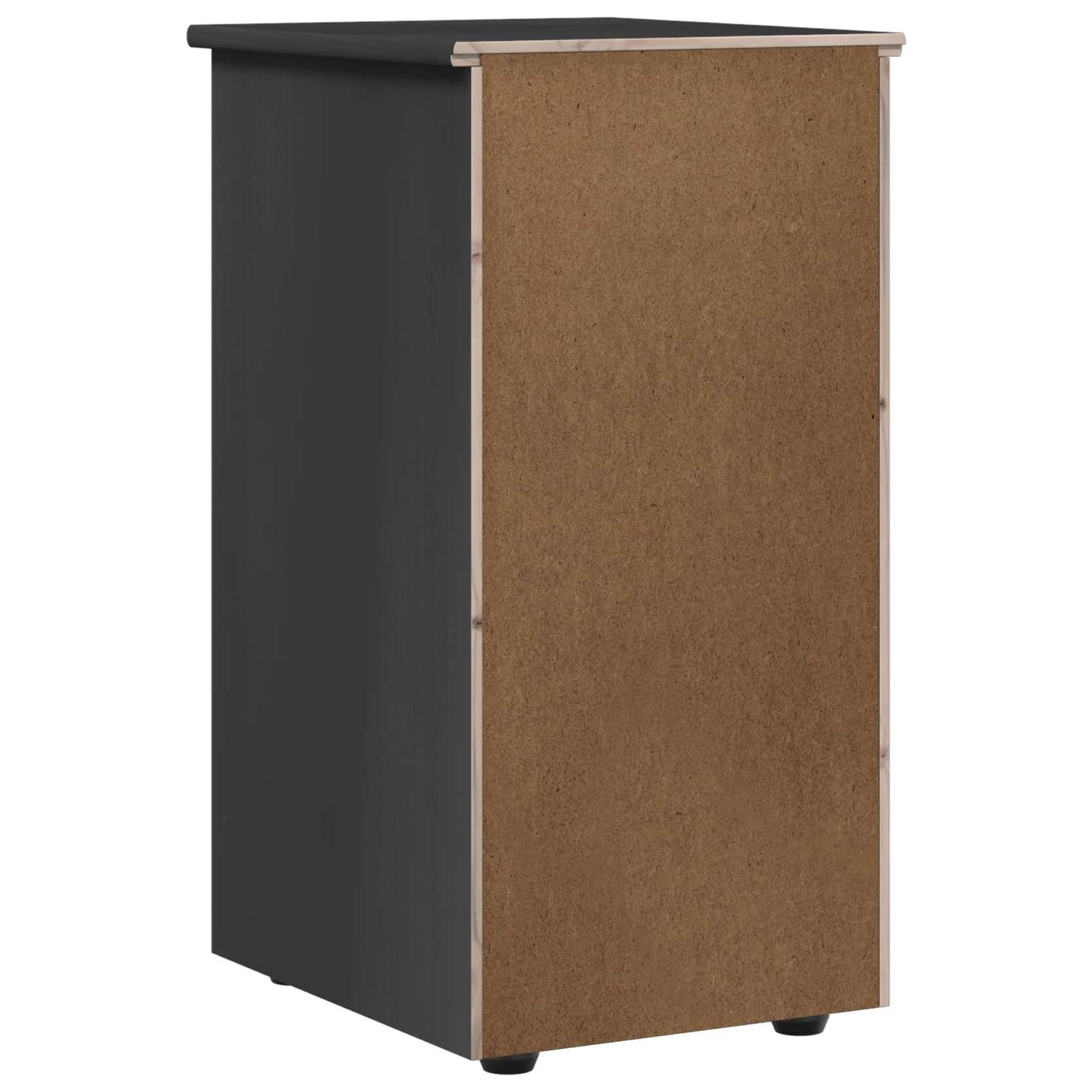 vidaXL Ντουλαπιού (Cabinet) 34 x 39 x 61,5 εκ Στερεό ξύλο πεύκου Γκρι