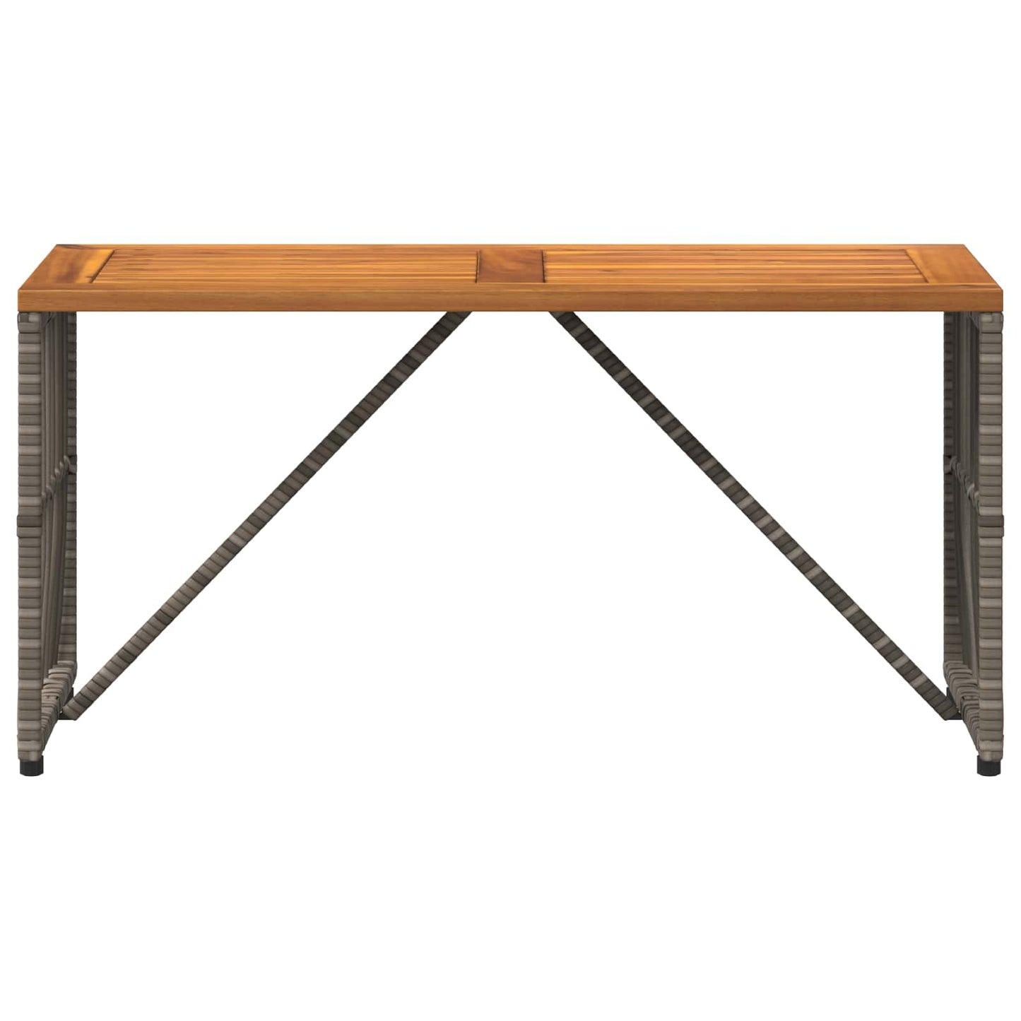 vidaXL Εξωτερικό Τραπέζι Γκρι 80 x 40 x 40 cm