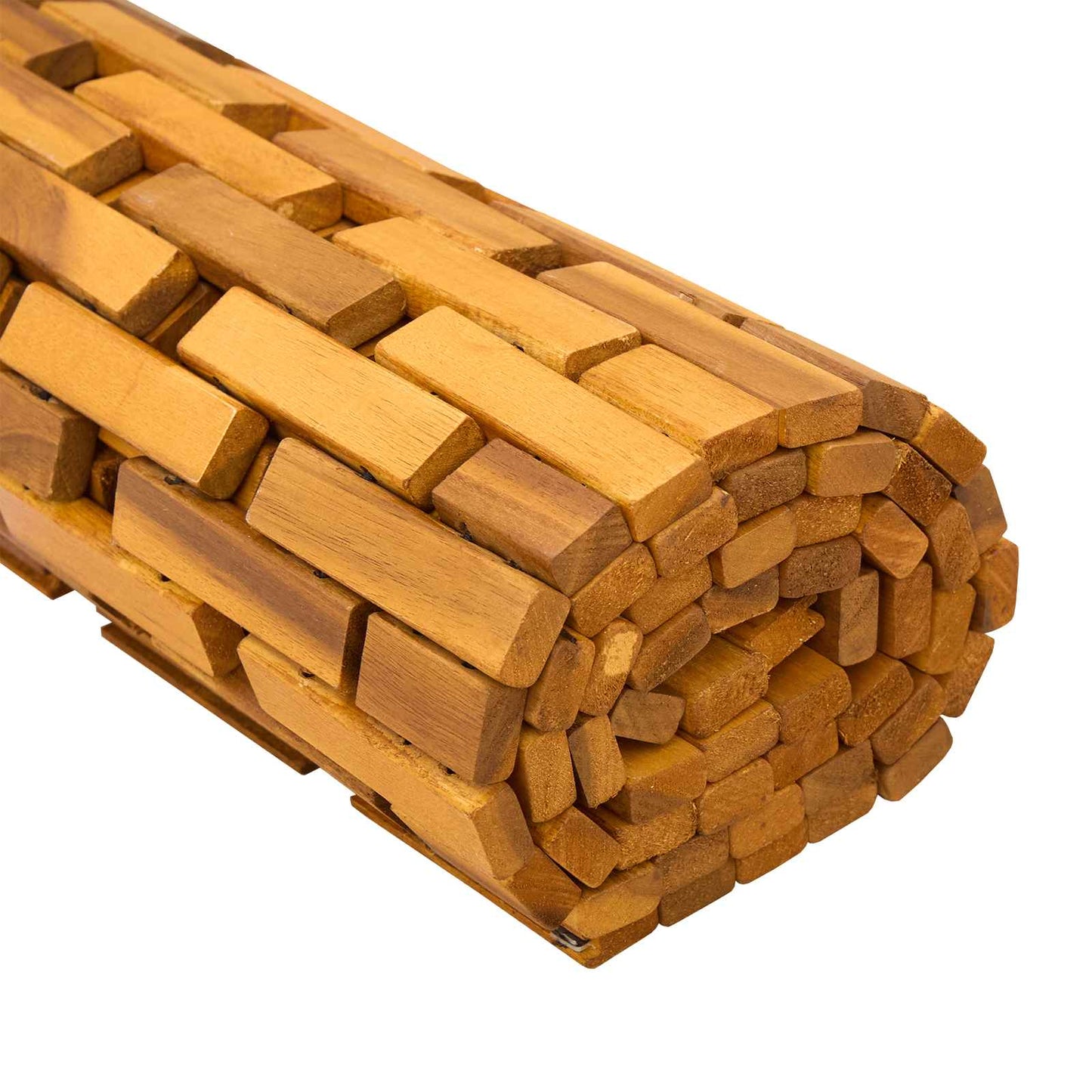 vidaXL Πατάκια μπάνιου Φυσικό 95 x 140 cm Στερεό Ξύλο Ακακίας