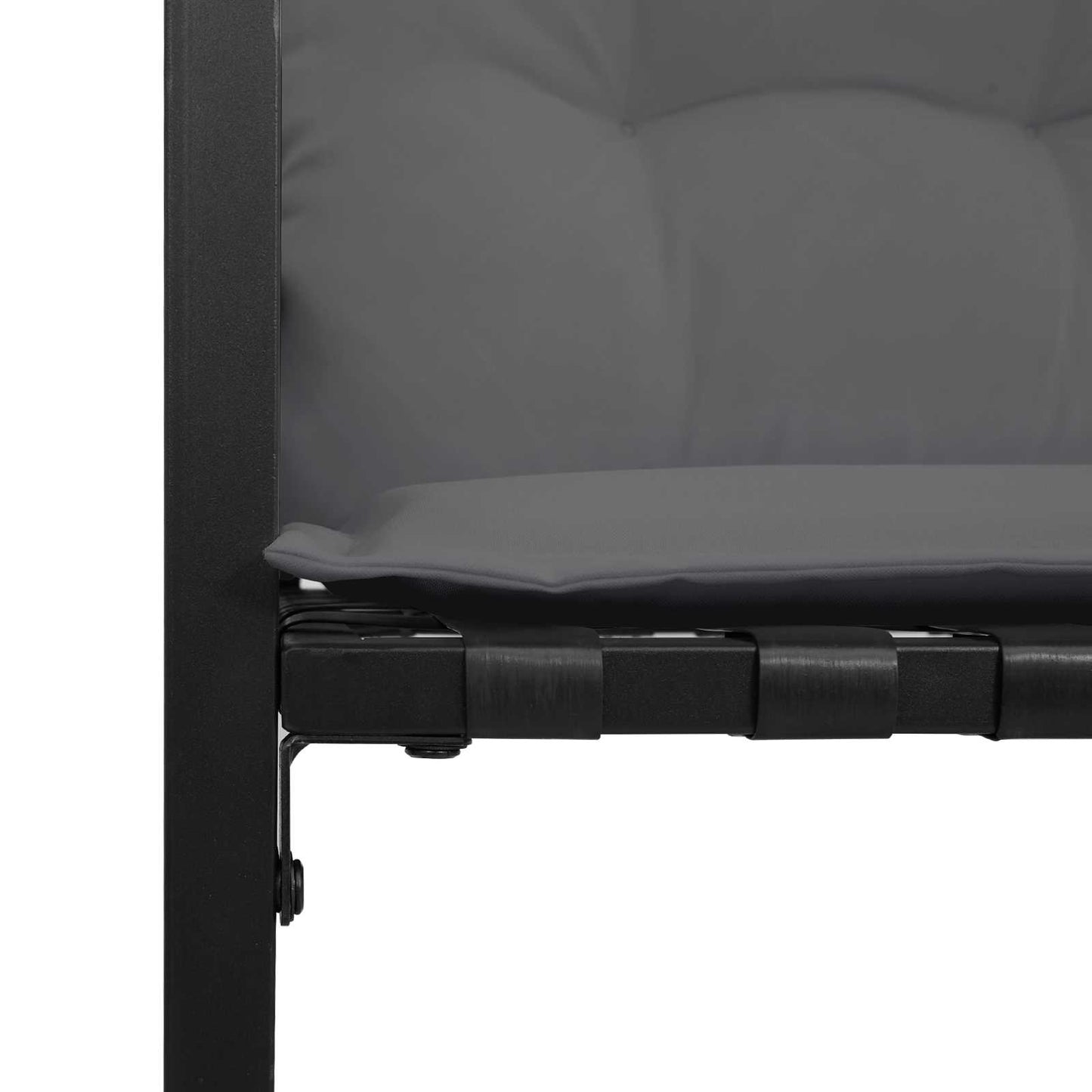 vidaXL Σετ Εξωτερικών Επίπλων με μαξιλάρι 3 pcs Ανοιχτό γκρι