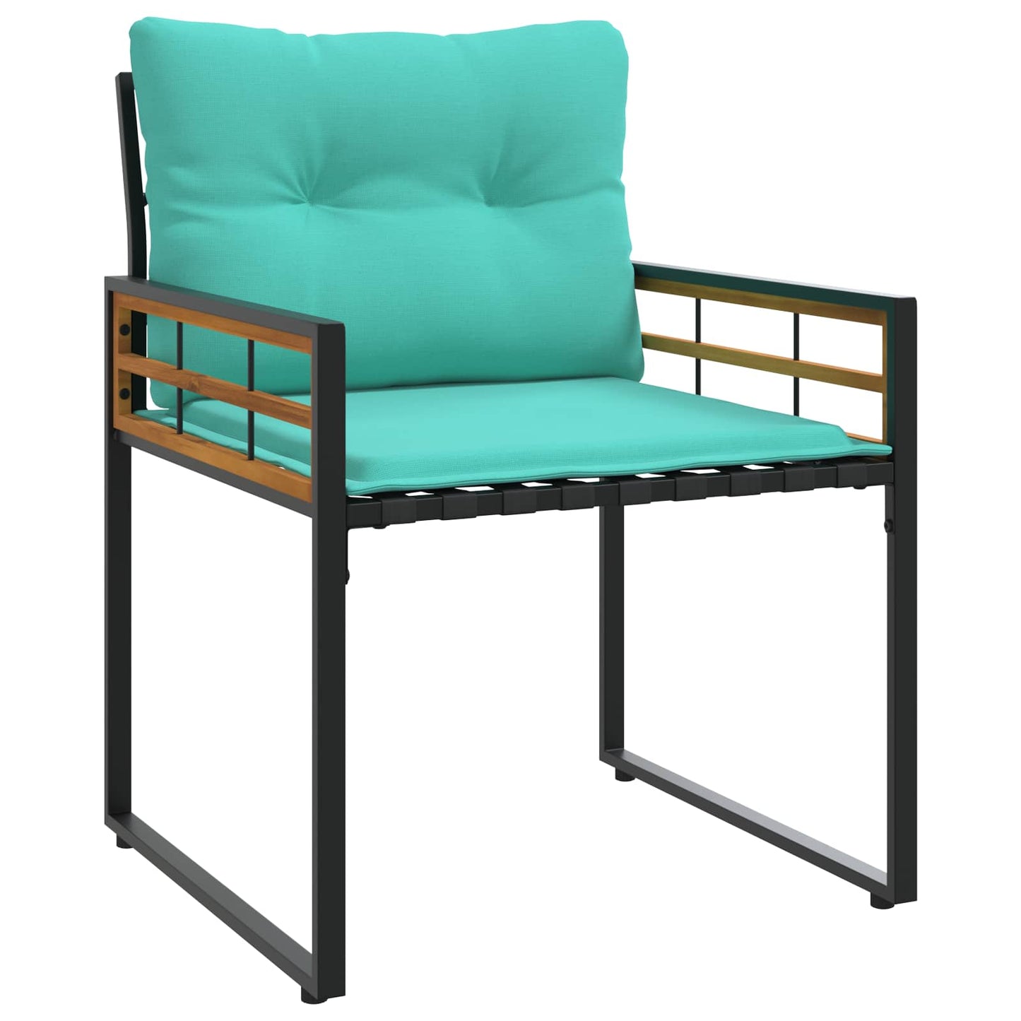 vidaXL Σετ Εξωτερικών Επίπλων με μαξιλάρι 3 pcs Τιρκουάζ