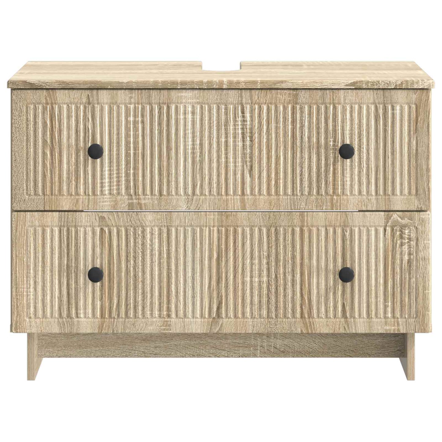 vidaXL Ντουλάπα Νιπτήρα Mπάνιου EDE Sonoma Δρυς 82 x 41 x 59 εκ