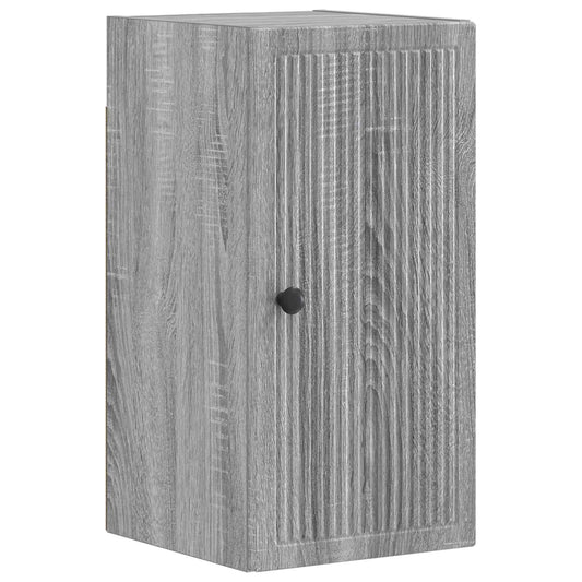 vidaXL Ντουλάπα τοίχου μπάνιου EDE Γκρι Sonoma 30 x 31 x 59 εκ.