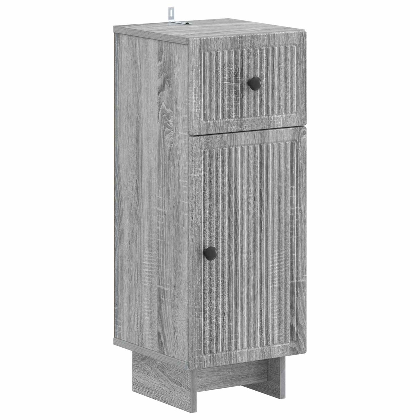 vidaXL Ντουλάπι Αποθήκευσης Μπάνιου EDE Γκρι Sonoma 30 x 31 x 80 εκ.
