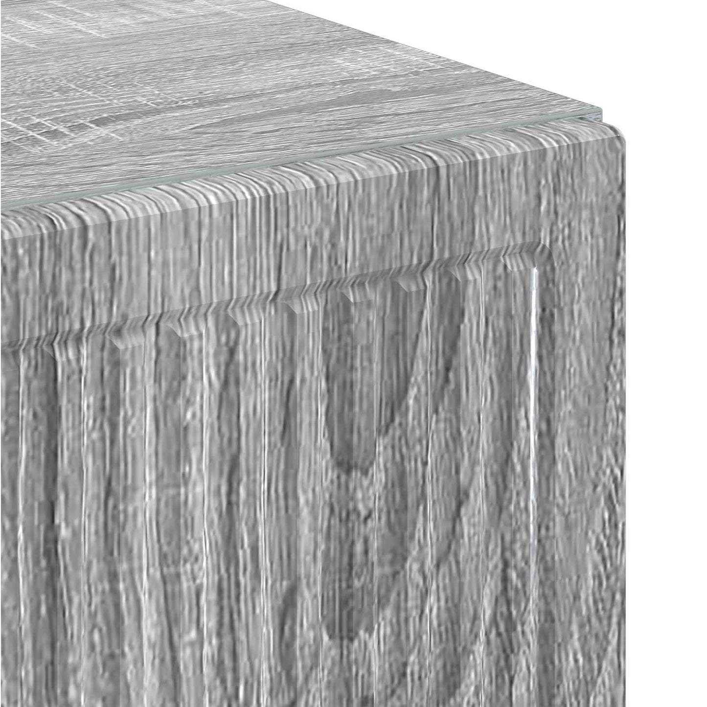 vidaXL Ντουλάπι Αποθήκευσης Μπάνιου EDE Γκρι Sonoma 59,5 x 31 x 80 εκ