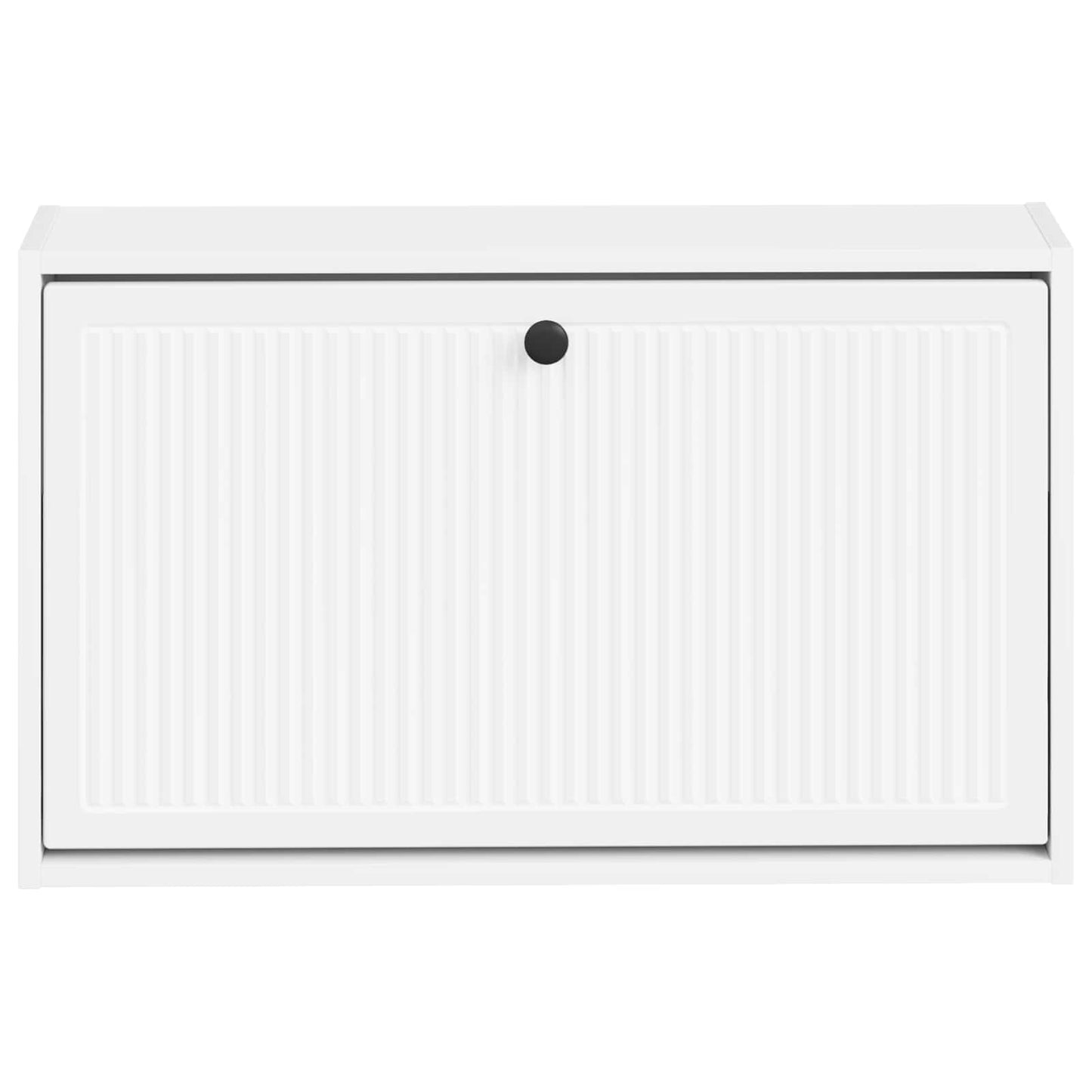 vidaXL Τοίχου Ντουλάπα Παπουτσιών EDE 71 x 17 x 43 εκ Λευκό