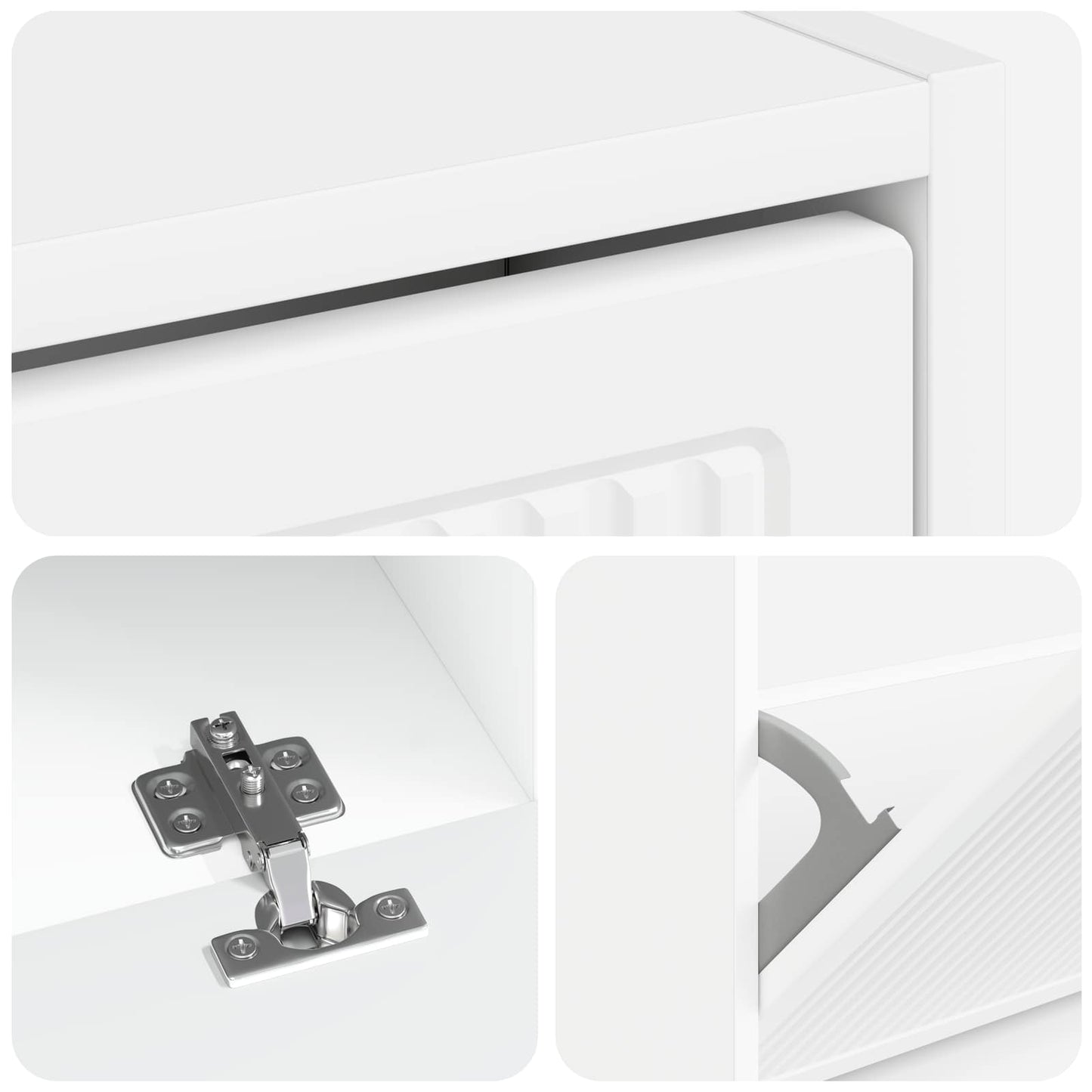 vidaXL Ντουλάπα Παπουτσιών EDE 78 x 24 x 103 εκ. Επεξεργασμένο Ξύλο
