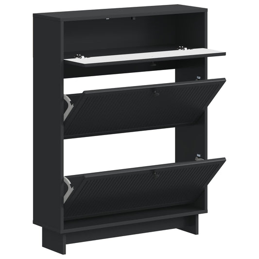 vidaXL Ντουλάπα Παπουτσιών EDE 78 x 24 x 103 εκ. Επεξεργασμένο Ξύλο