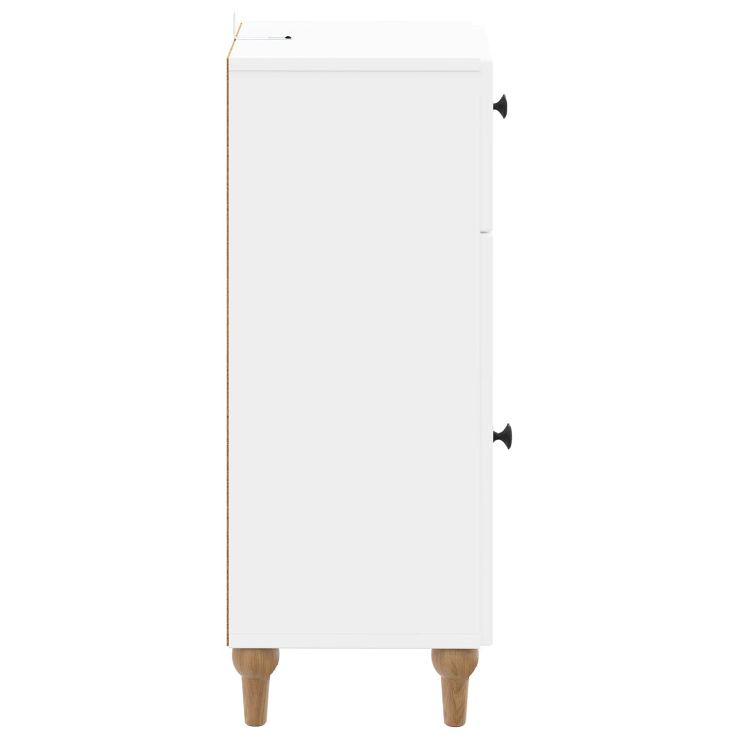 vidaXL Ντουλάπι Αποθήκευσης Μπάνιου ALKMAAR Λευκό 30 x 31 x 80 εκ.