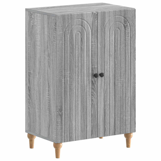 vidaXL Ντουλάπα Παπουτσιών ALKMAAR 59,5 x 39,5 x 90 εκ. Γκρι Sonoma