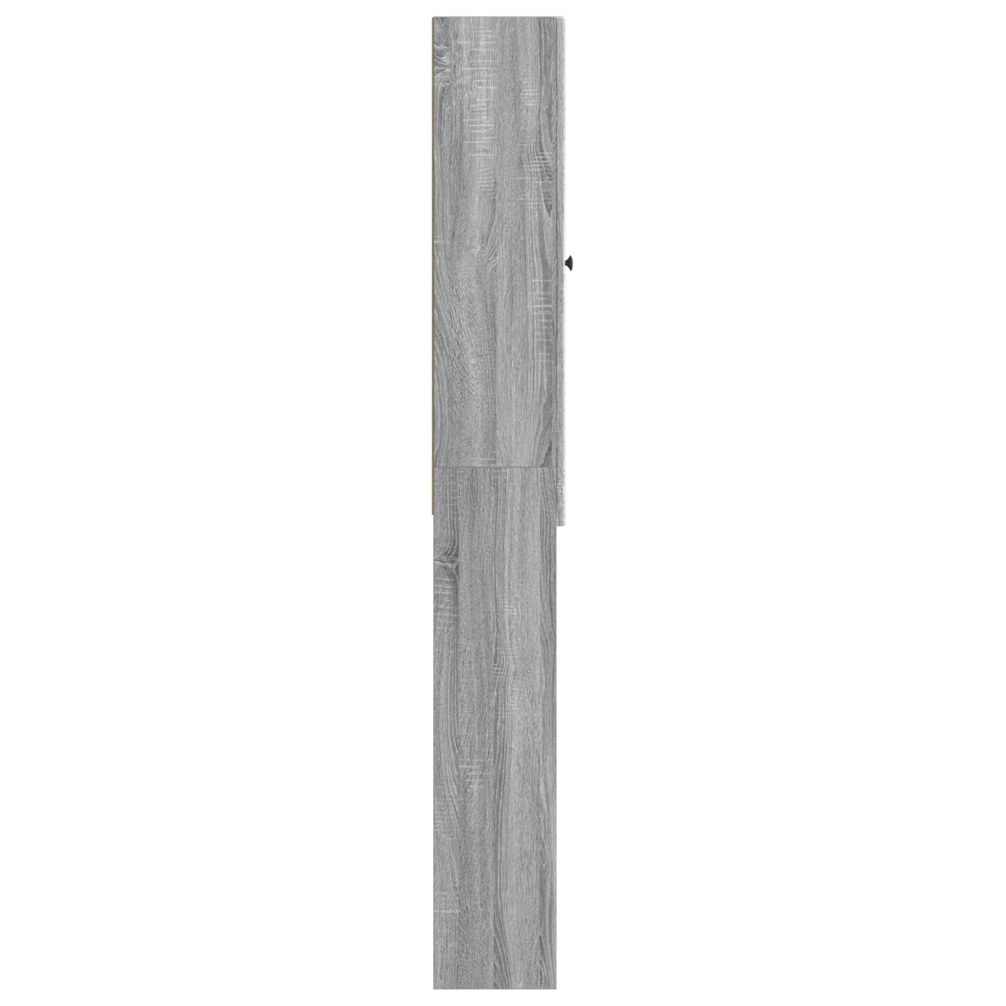 vidaXL Ντουλάπα τουαλέτας ALKMAAR Γκρι Sonoma 66 x 25,5 x 190 εκ.
