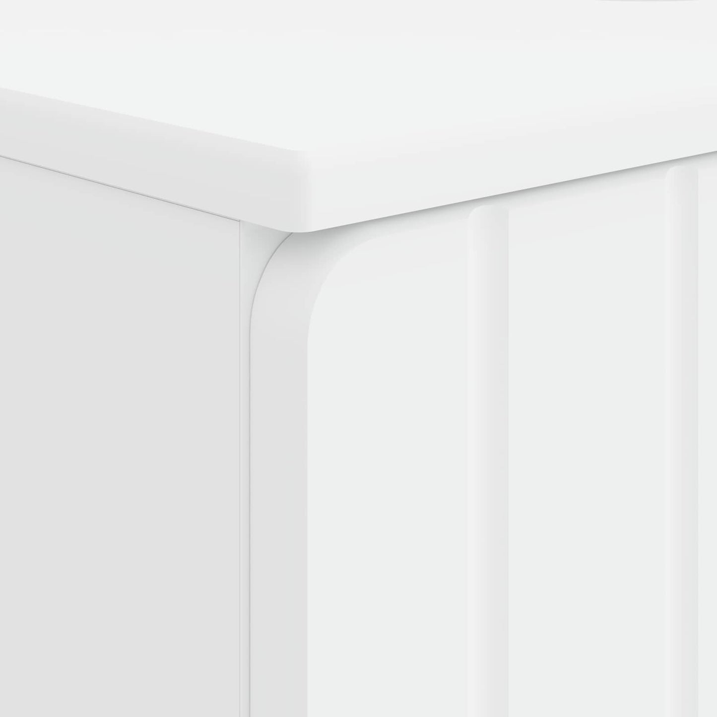 vidaXL Ντουλάπα Νιπτήρα Mπάνιου ZWOLLE Λευκό 59,5 x 31,5 x 59 εκ.