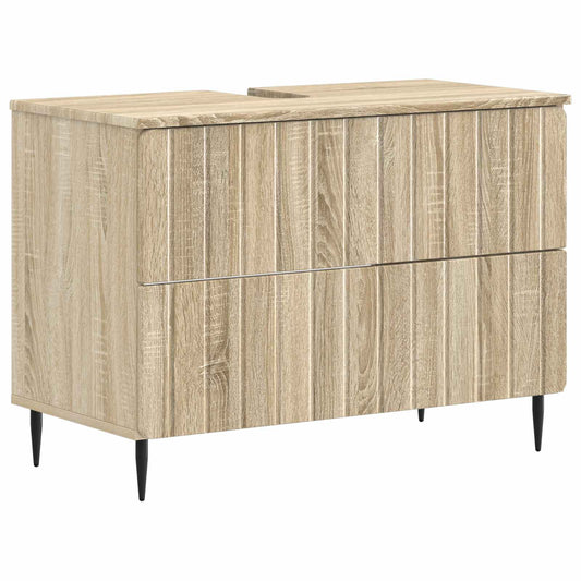 vidaXL Ντουλάπα Νιπτήρα Mπάνιου ZWOLLE Sonoma Δρυς 82 x 41 x 58,5 εκ
